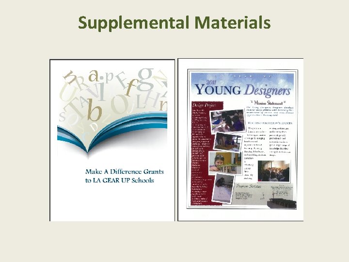 Supplemental Materials 