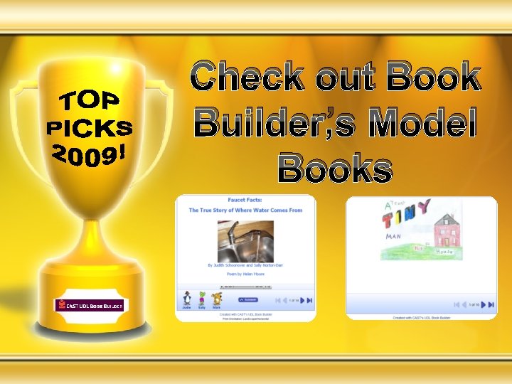 Check out Book Builder’s Model Books 