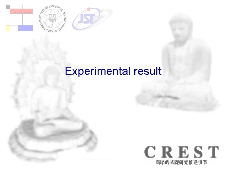 Experimental result 