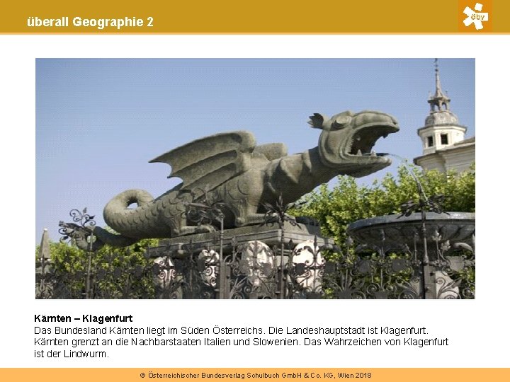 überall Geographie 2 Bohrturm Pumpe Kärnten – Klagenfurt Das Bundesland Kärnten liegt im Süden
