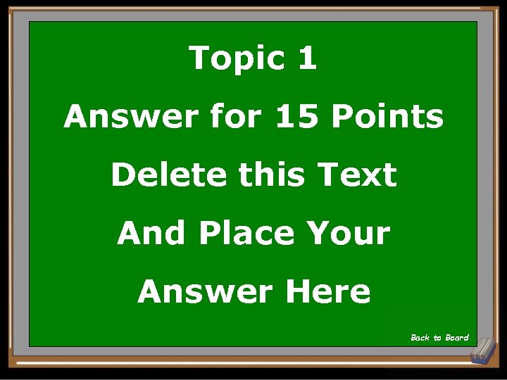 Topic 1 Answer for 15 Points Delete this Text And Place Your Answer Here Topic 1 Answer for 15 Points Delete this Text And Place Your Answer Here