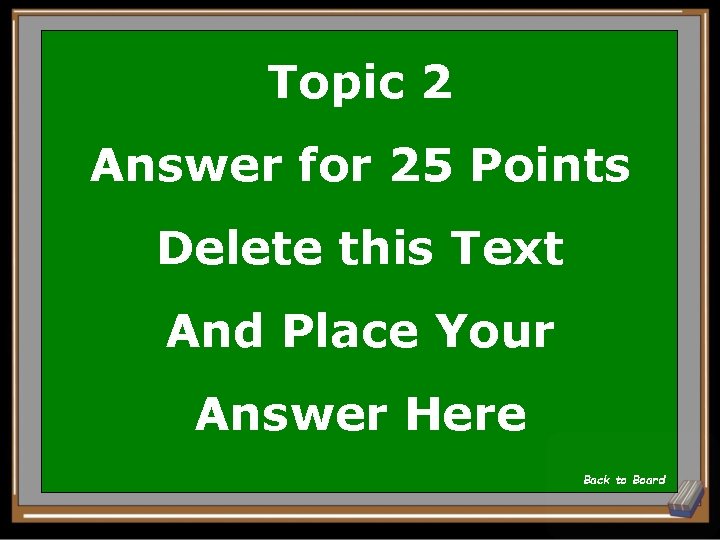 Topic 2 Answer for 25 Points Delete this Text And Place Your Answer Here Topic 2 Answer for 25 Points Delete this Text And Place Your Answer Here