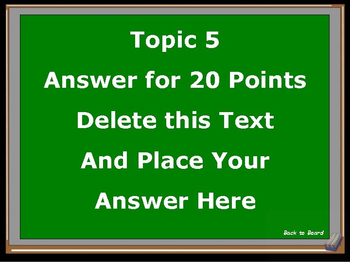Topic 5 Answer for 20 Points Delete this Text And Place Your Answer Here Topic 5 Answer for 20 Points Delete this Text And Place Your Answer Here