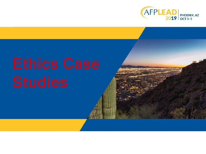 Ethics Case Studies 