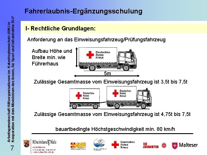 Arbeitsgemeinschaft Hilfsorganisationen im Katastrophenschutz (Hi. K) in Kooperation mit dem Ministerium des Innern, für