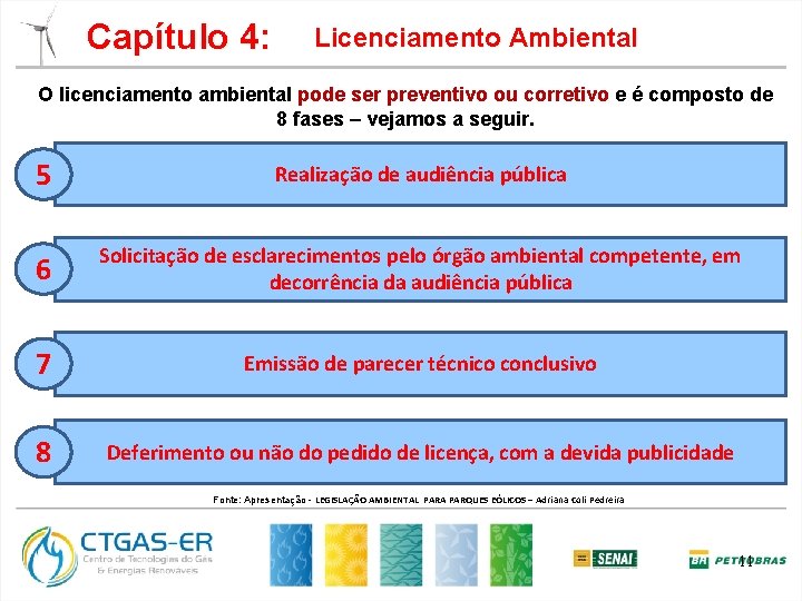 AMBIENTAL Licenciamento Ambiental Capítulo 4: LICENCIAMENTO O licenciamento ambiental pode ser preventivo ou corretivo