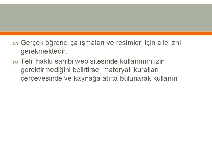  Gerçek öğrenci çalışmaları ve resimleri için aile izni gerekmektedir. Telif hakkı sahibi web
