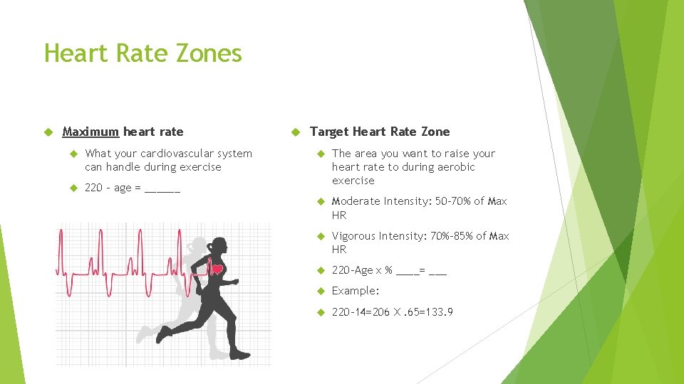 Heart Rate Zones Maximum heart rate What your cardiovascular system can handle during exercise