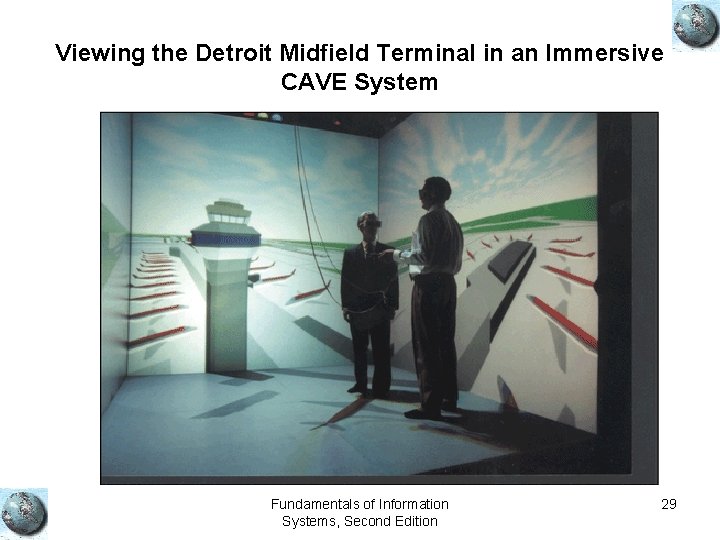 Viewing the Detroit Midfield Terminal in an Immersive CAVE System Fundamentals of Information Systems,