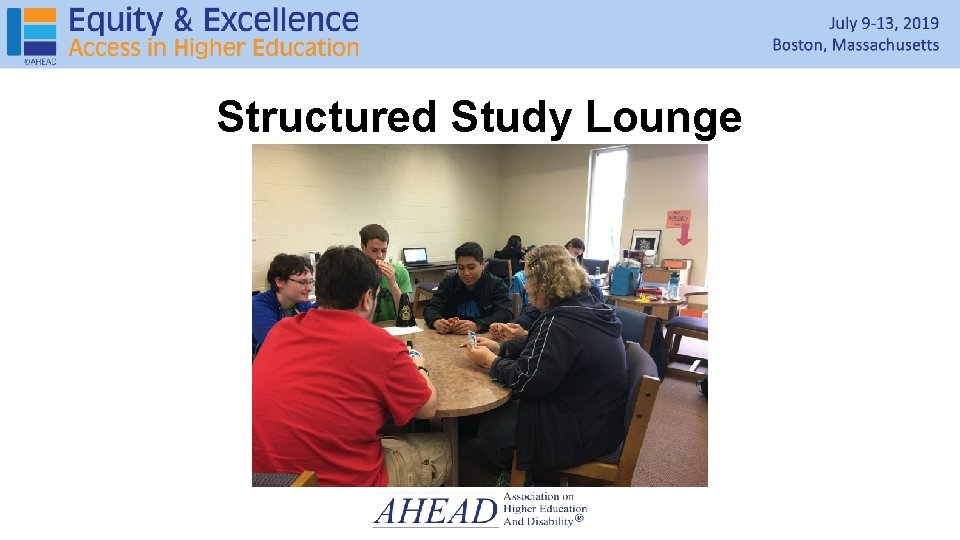 Structured Study Lounge 