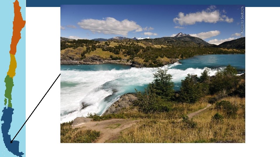 Río Baker en Patagonia Chilena 
