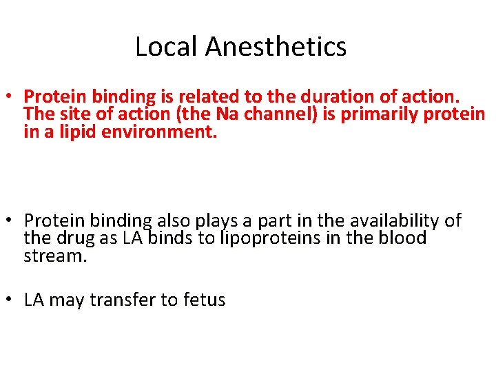 Local anesthetics Assistant Professor Dr Hayder B Sahib