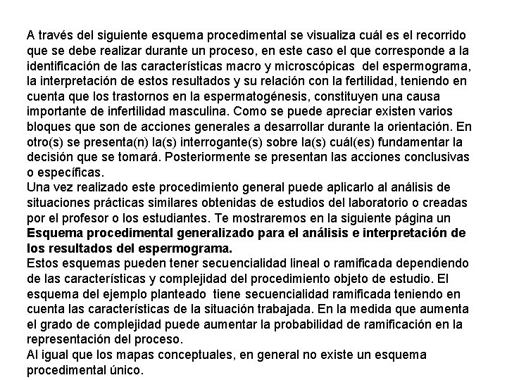 A través del siguiente esquema procedimental se visualiza cuál es el recorrido que se