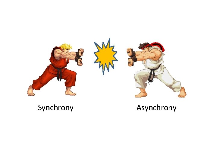 Synchrony Asynchrony 