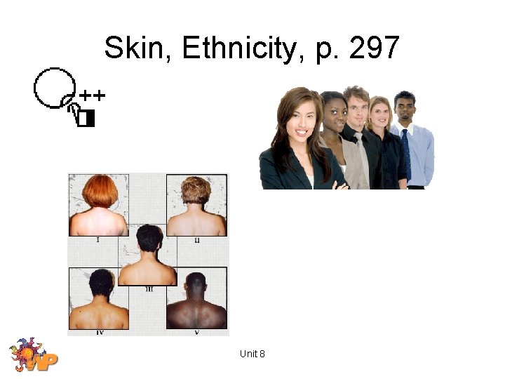 Skin, Ethnicity, p. 297 Unit 8 