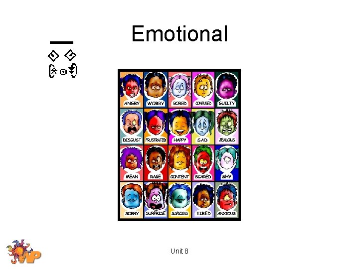 Emotional Unit 8 