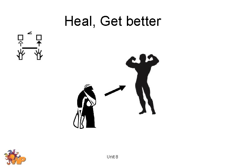 Heal, Get better Unit 8 