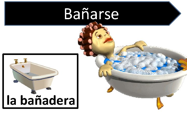 Bañarse la bañadera 
