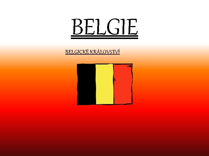 BELGIE BELGICKÉ KRÁLOVSTVÍ 