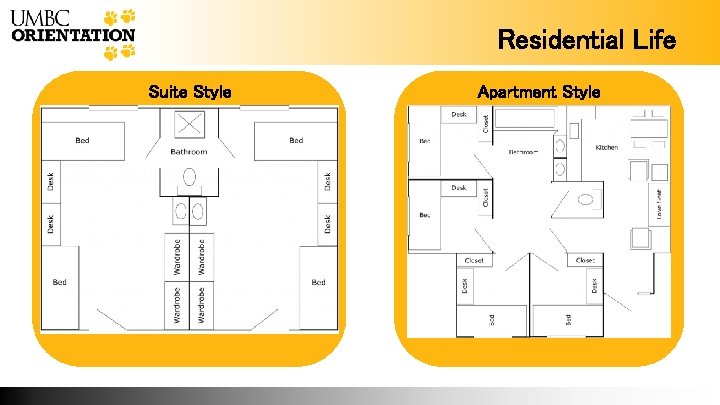 Residential Life Suite Style Apartment Style 