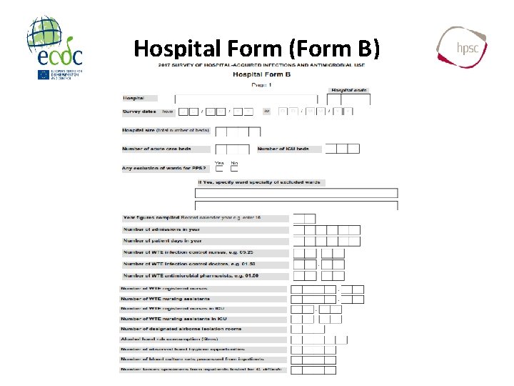 Hospital Form (Form B) 
