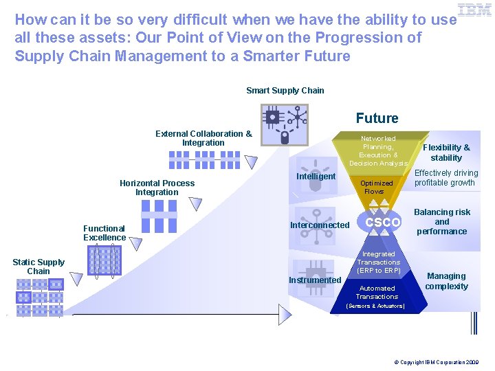 IBM Global Business Services How can it be so very difficult when we have