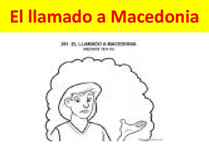 El llamado a Macedonia 