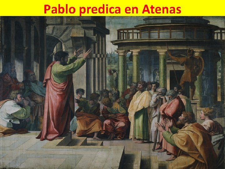 Pablo predica en Atenas 