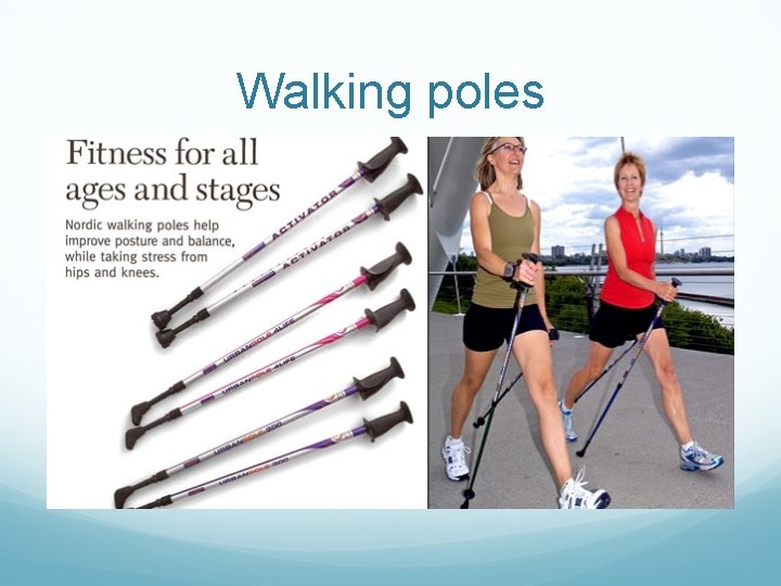 Walking poles  Walking poles