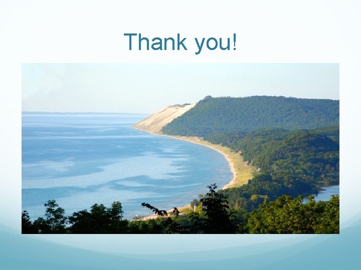 Thank you!  Thank you!