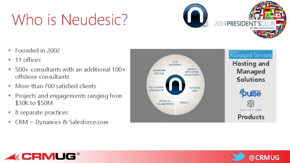 Who is Neudesic? • Founded in 2002 • 11 offices • 500+ consultants with