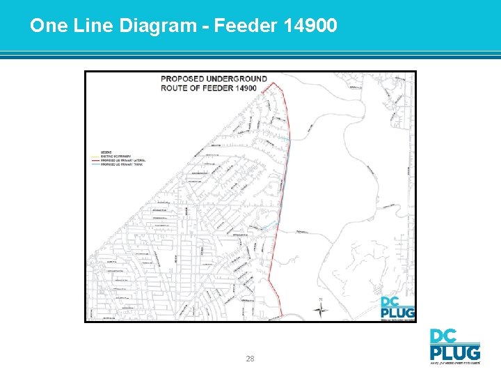 One Line Diagram - Feeder 14900 28 