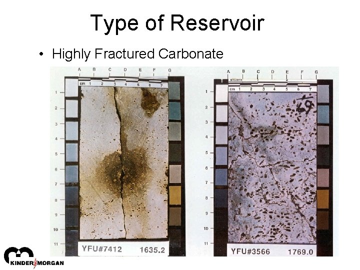 Type of Reservoir • Highly Fractured Carbonate 