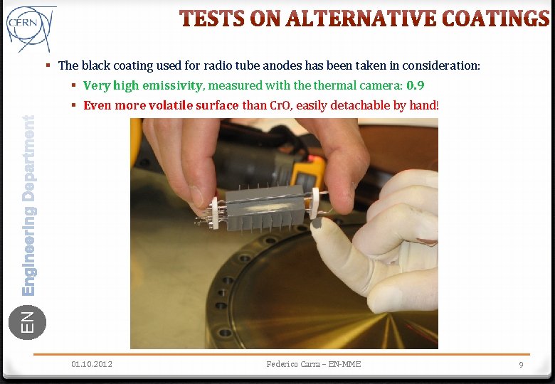 § The black coating used for radio tube anodes has been taken in consideration: