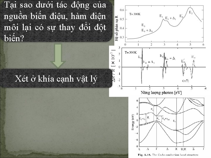 Tại sao dưới tác động của nguồn biến điệu, hàm điện môi lại có