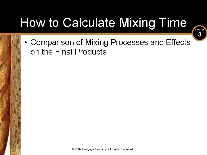 How to Calculate Mixing Time • Comparison of Mixing Processes and Effects on the