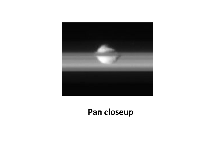 Pan closeup 