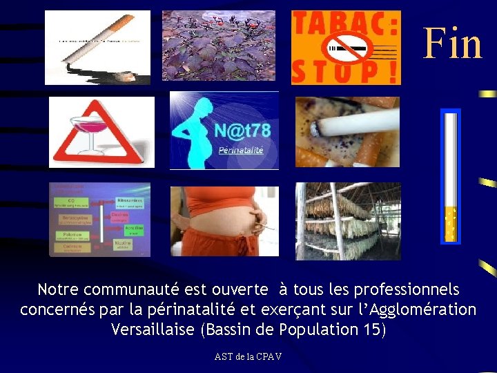 Fin Notre communauté est ouverte à tous les professionnels concernés par la périnatalité et