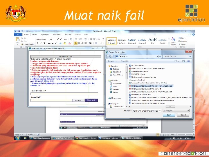 Muat naik fail 