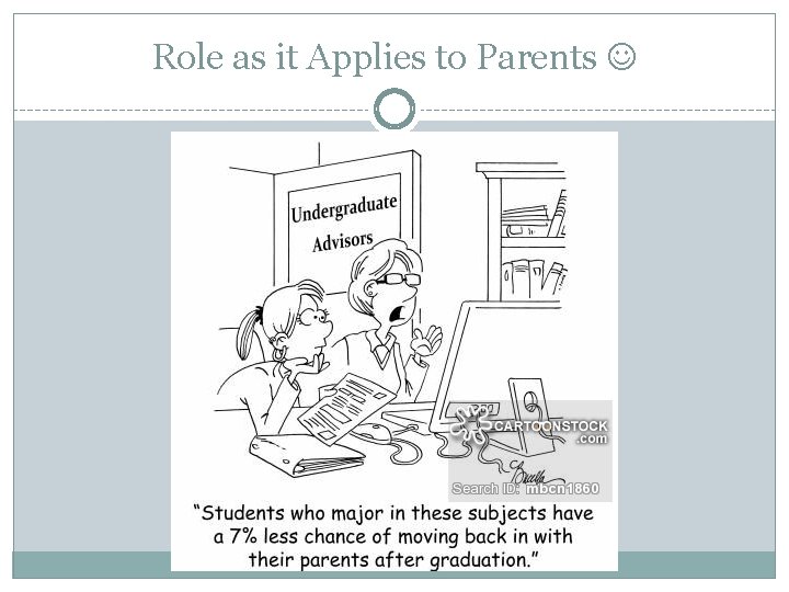 Role as it Applies to Parents 