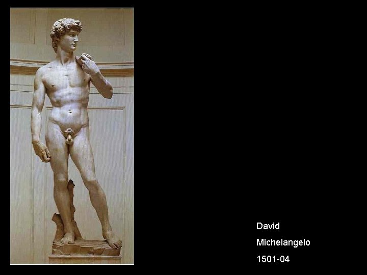 David Michelangelo 1501 -04 