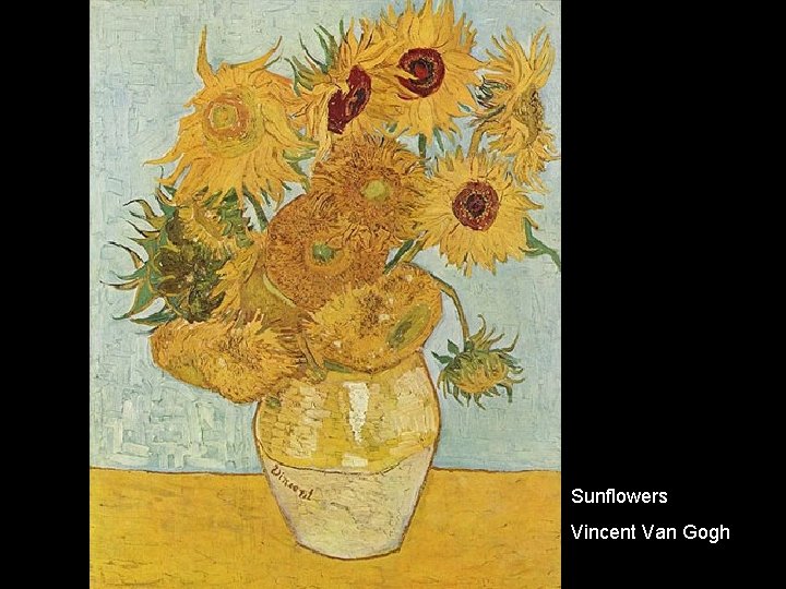 Sunflowers Vincent Van Gogh 