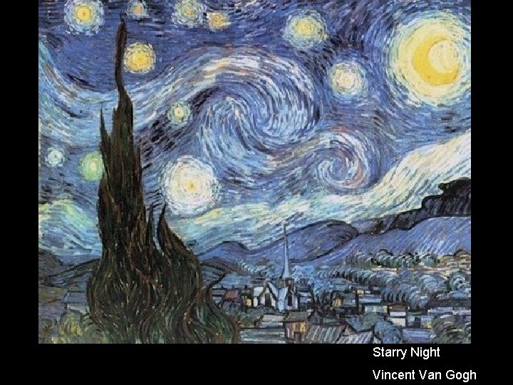 Starry Night Vincent Van Gogh 