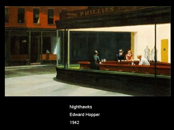 Nighthawks Edward Hopper 1942 