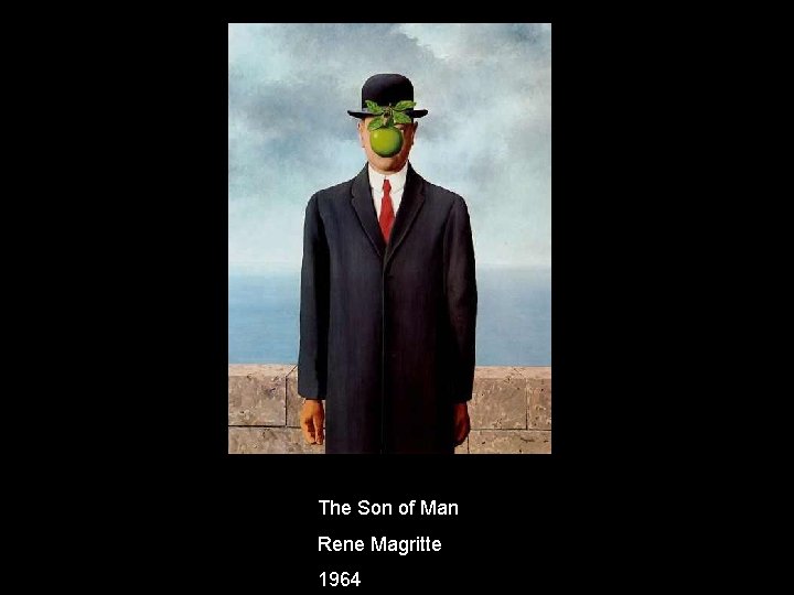 The Son of Man Rene Magritte 1964 