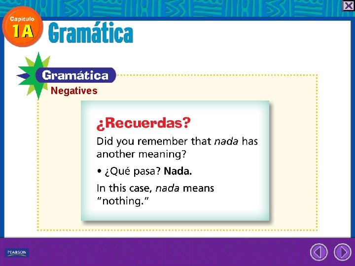 Negatives 