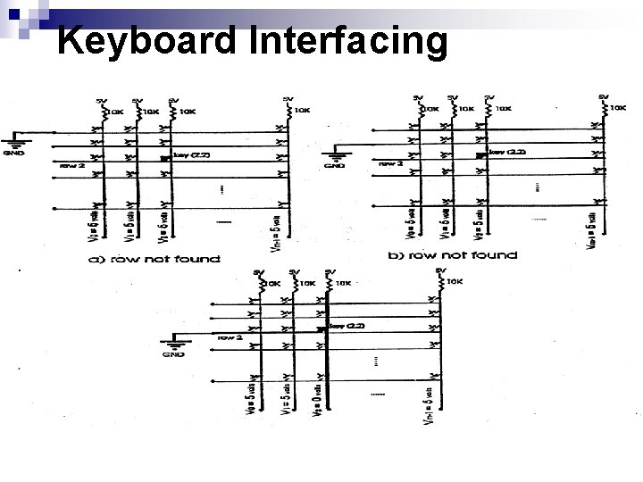 Keyboard Interfacing 