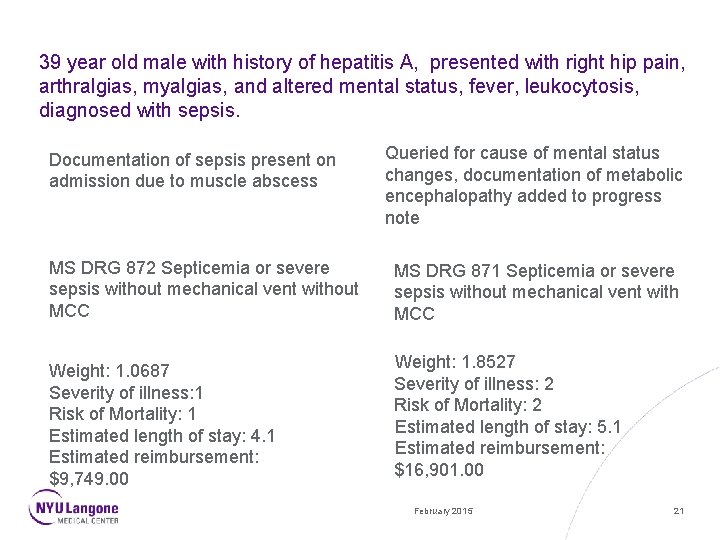 39 year old male with history of hepatitis A, presented with right hip pain,