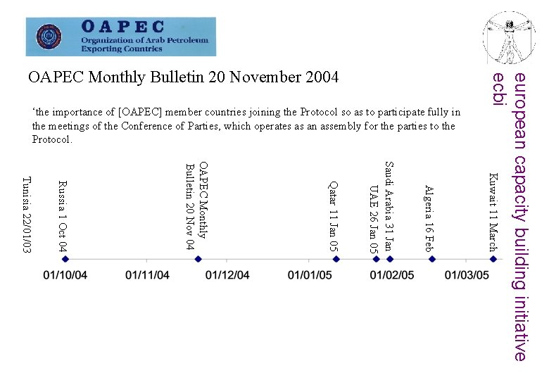 ‘the importance of [OAPEC] member countries joining the Protocol so as to participate fully