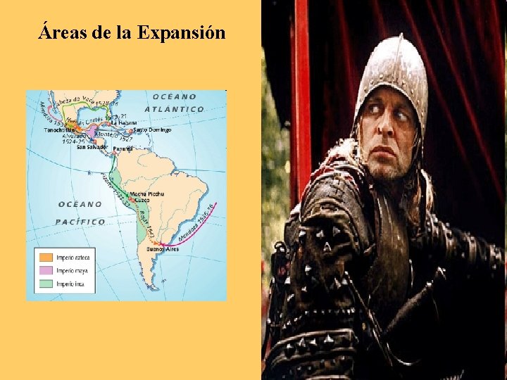 Áreas de la Expansión 